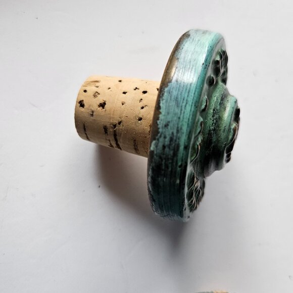 Vintage Hebrew Wine Stopper & Tag Set new never used - Picture 6 of 14